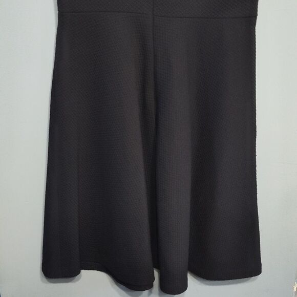 Betsey Johnson black fit and flare dress with pearl collar size 2 - Picture 4 of 13